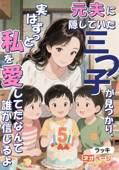 元夫に隠していた三つ子が見つかり、実はずっと私を愛してたなんて誰が信じるよ