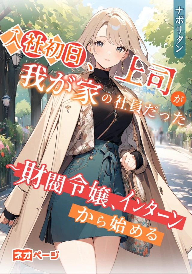 入社初日、上司が我が家の社員だった ～財閥令嬢、インターンから始める