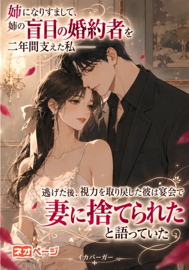姉になりすまして、姉の盲目の婚約者を二年間支えた私――逃げた後、視力を取り戻した彼は宴会で「妻に捨てられた」と語っていた