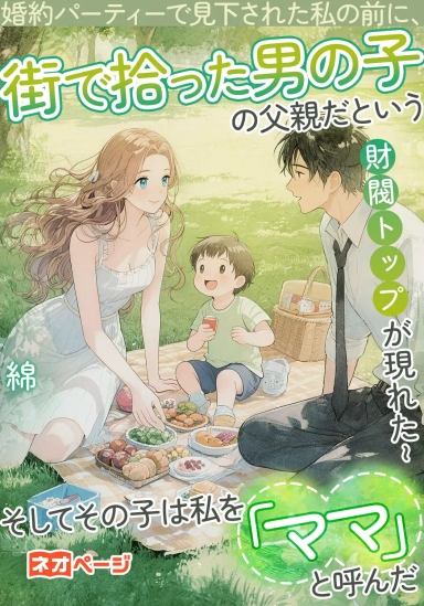 婚約パーティーで見下された私の前に、街で拾った男の子の父親だという財閥トップが現れた~そしてその子は私を「ママ」と呼んだ