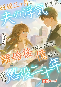 妊娠三ヶ月で夫の浮気が発覚、離婚後の私は年収億超え、彼は懲役二十年