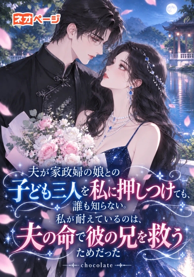 夫が家政婦の娘との子ども三人を私に押しつけても、誰も知らない。私が耐えているのは、夫の命で彼の兄を救うためだった