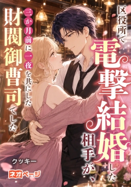区役所で電撃結婚した相手が、三か月前に一夜を共にした財閥御曹司でした