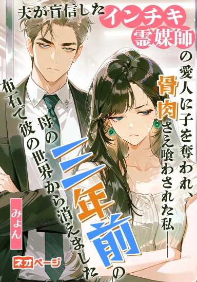 夫が盲信したインチキ霊媒師の愛人に子を奪われ、骨肉さえ喰わされた私――母の三年前の布石で彼の世界から消えました