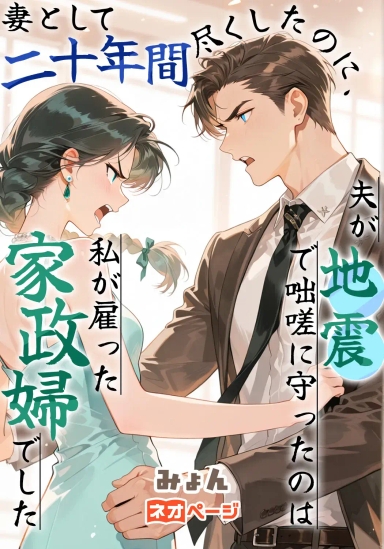 妻として二十年間尽くしたのに、夫が地震で咄嗟に守ったのは私が雇った家政婦でした