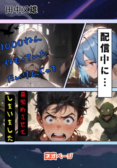 1000年眠っていた大賢者をダンジョン配信中に目覚めさせてしまいました