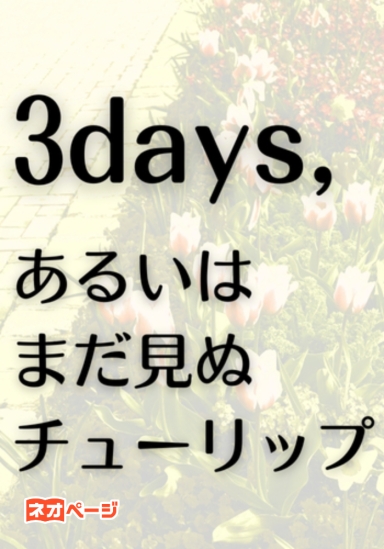 3days,あるいはまだ見ぬチューリップ～学内暗殺者の悲劇