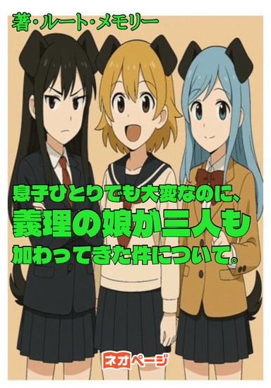 息子ひとりでも大変なのに、義理の娘が三人も加わってきた件について。