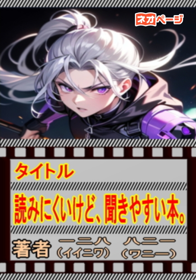 読みにくいけど、聞きやすい本。