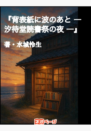 『背表紙に波のあと ― 汐待堂読書祭の夜 ―』