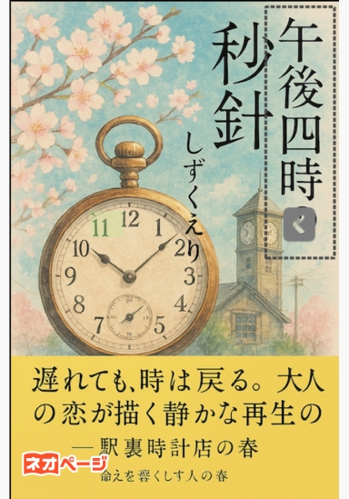 午後四時の秒針 ― 駅裏時計店の春 ―