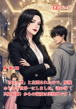 「君は不要」と左遷されたので、廃墟ホテルを世界一にしました。謎の客（次期総帥）からの溺愛は業務外です！