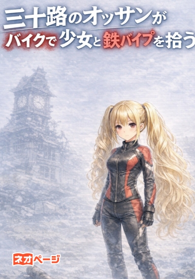 三十路のオッサンがバイクで鉄パイプ拾って少女も拾う