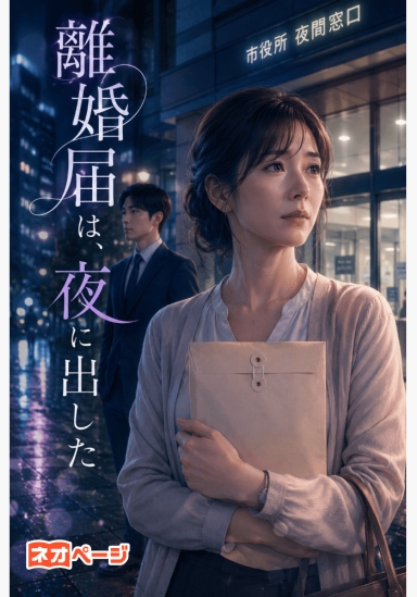 離婚届は、夜に出した