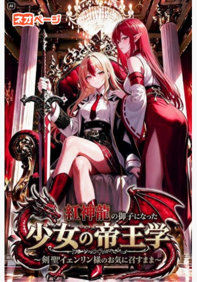 紅神龍の御子になった少女の帝王学 ～剣聖イェンリン様のお気に召すまま～